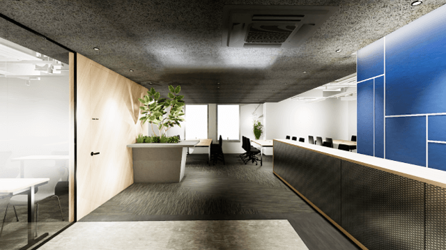 TECH::CAMP（テックキャンプ）エンジニア転職の渋谷アジアビル9F校のエントランス写真