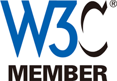 インターネットアカデミーがW3Cメンバーである紹介画像