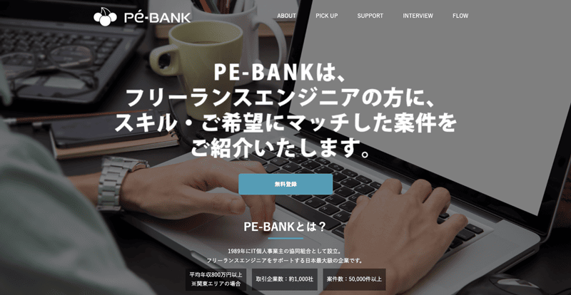 PE-BANK（運営：株式会社PE-BANK）の紹介アイキャッチ画像