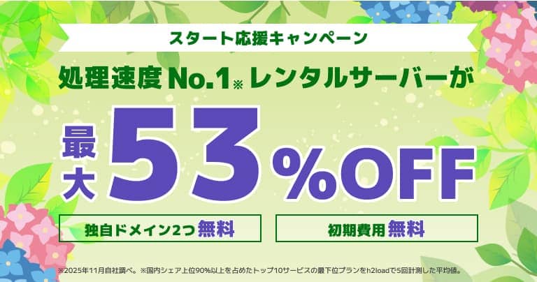 ConoHa Wing スタート応援キャンペーン